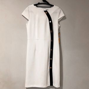 Black and White Women's Work Dress NWT